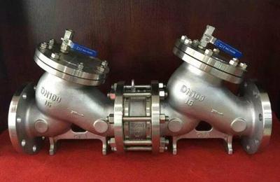HS41X不锈钢倒流法兰防止器
