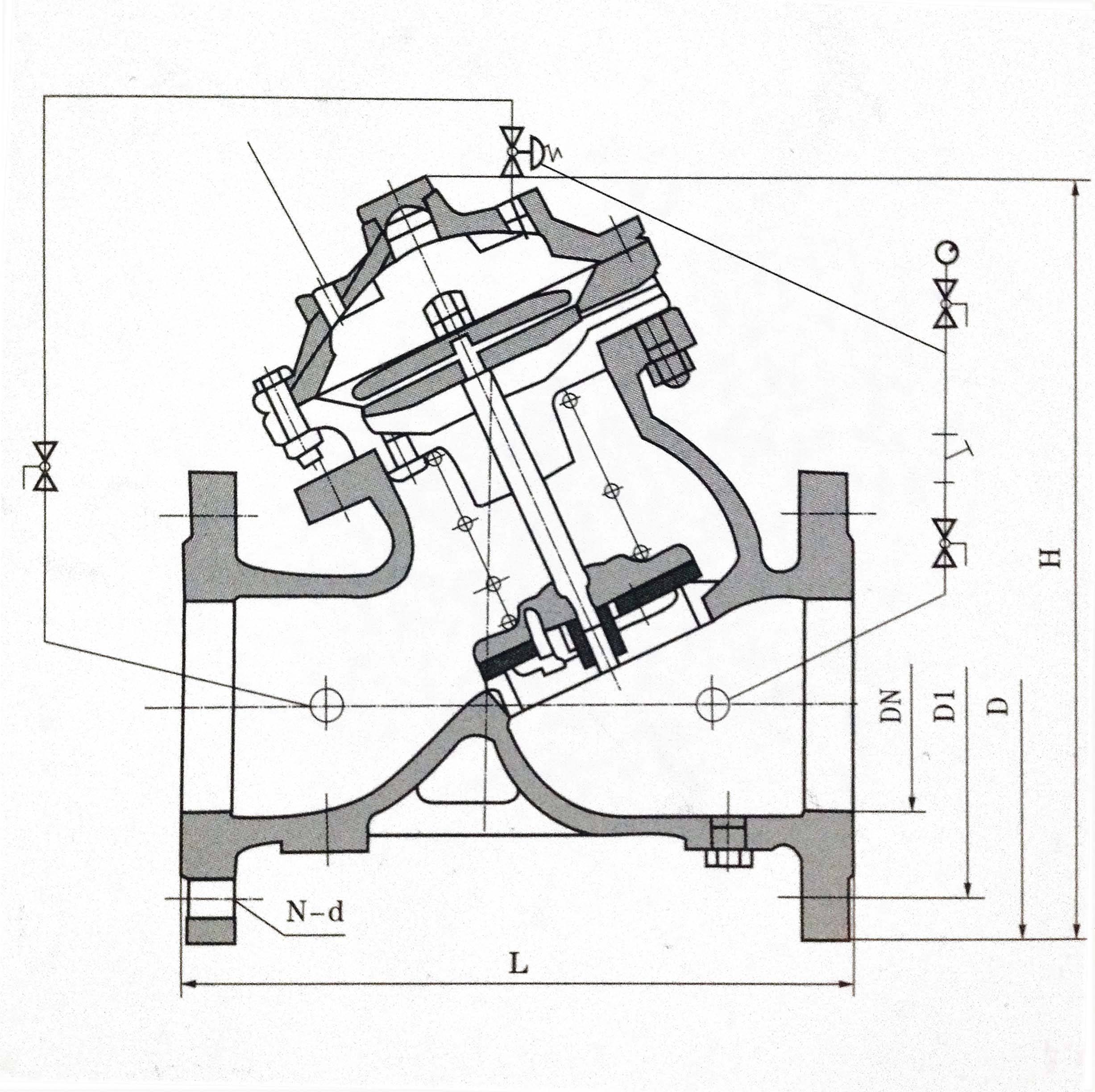 ax742x安全泄压持压阀结构介绍与工作原理