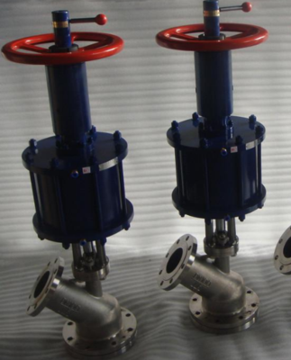 FL645H气动下展式放料阀