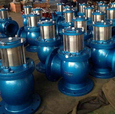 J744X液动活塞角式排泥阀