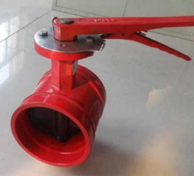 D81X沟槽手柄蝶阀