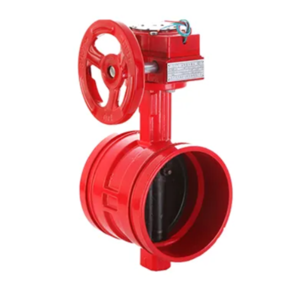 涡轮沟槽信号蝶阀XD381X