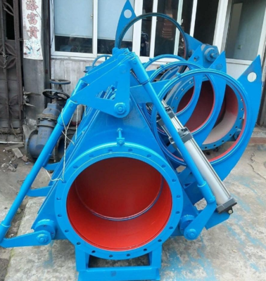 F643X气动扇形盲板阀